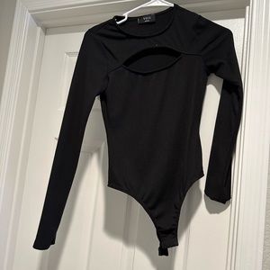 Black cut out bodysuit from VICI